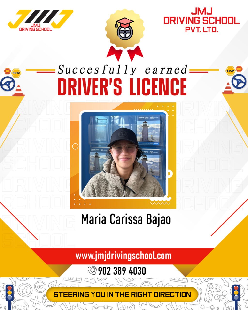 Instagram post from jmj.drivingschool. This post is in position 14.