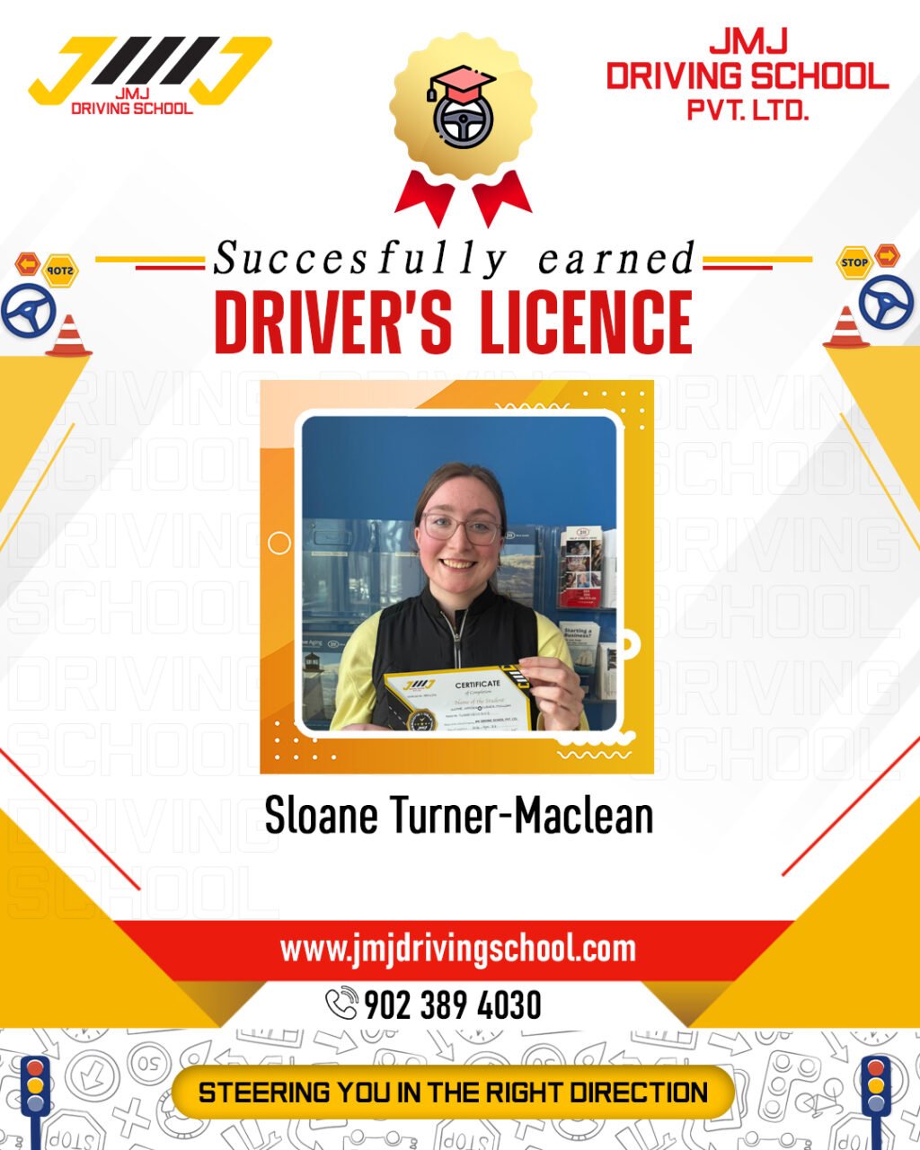 Instagram post from jmj.drivingschool. This post is in position 13.